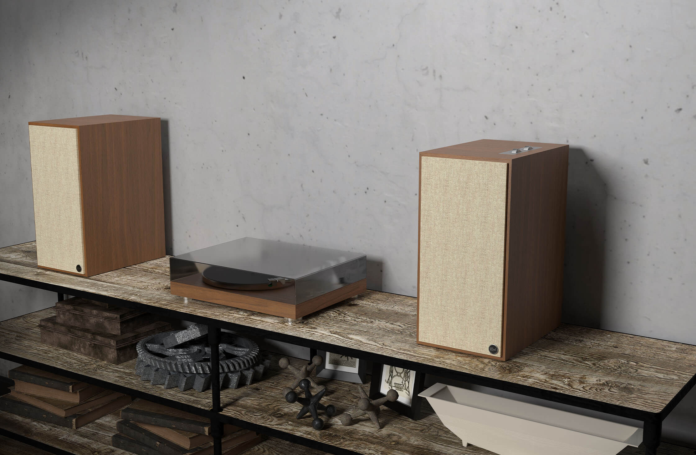 markenbilder-klipsch_0001_Nines - Lifestyle 1 - Walnut_on